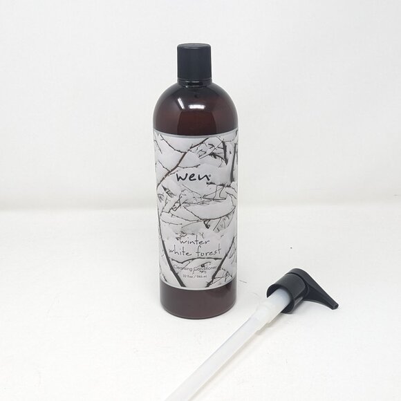 New WEN Winter White Forest 32 oz Cleansing Conditioner with Pump